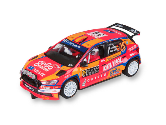 SCX Advance | Škoda Fabia RS Rally2 | #25 Rallye Spain | E10566 | 1/32 Slot Car
