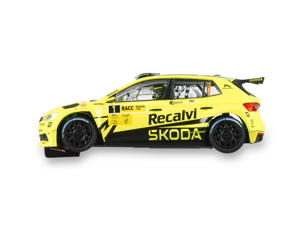SCX Classic | Škoda Fabia RS Rally2 | #5 Recalvi | Mud Effect | U10565 | 1/32 Slot Car