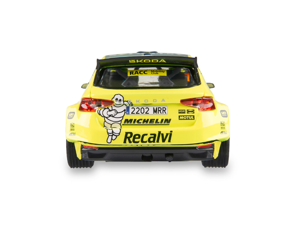 SCX Classic | Škoda Fabia RS Rally2 | #5 Recalvi | Mud Effect | U10565 | 1/32 Slot Car