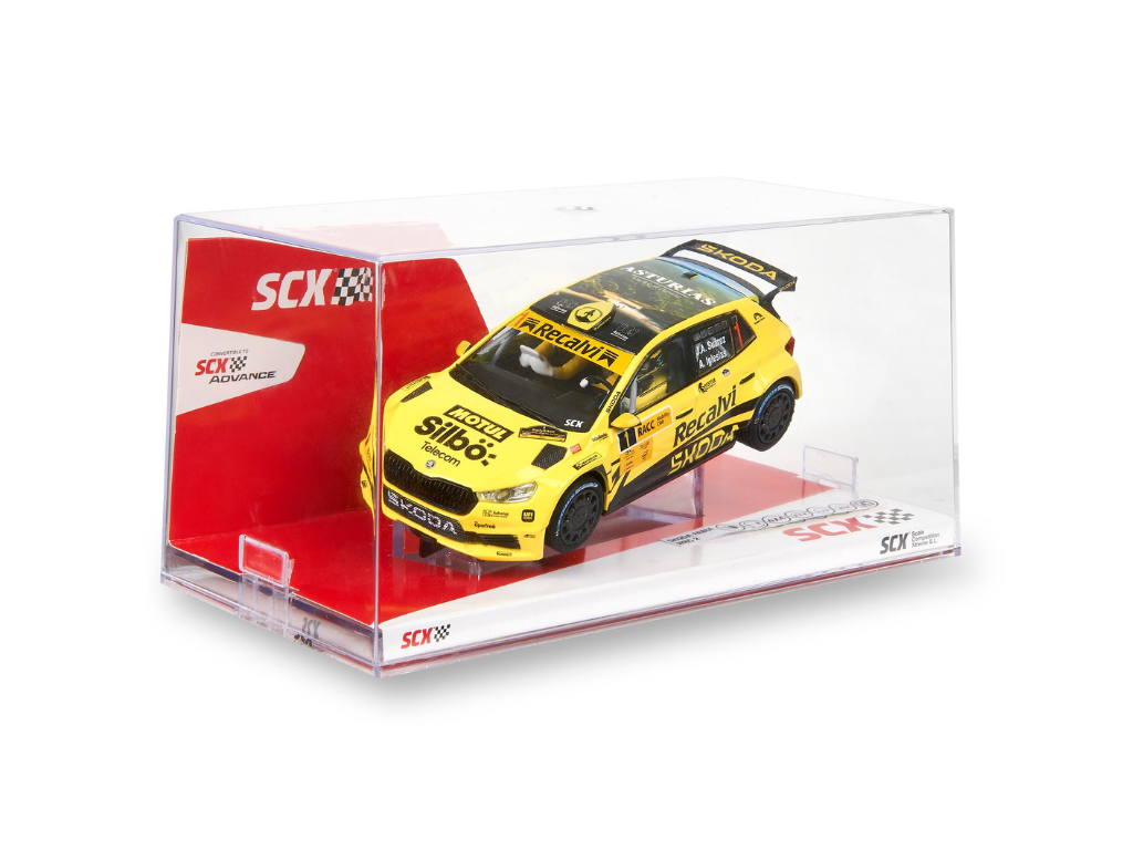 SCX Classic | Škoda Fabia RS Rally2 | #5 Recalvi | Mud Effect | U10565 | 1/32 Slot Car