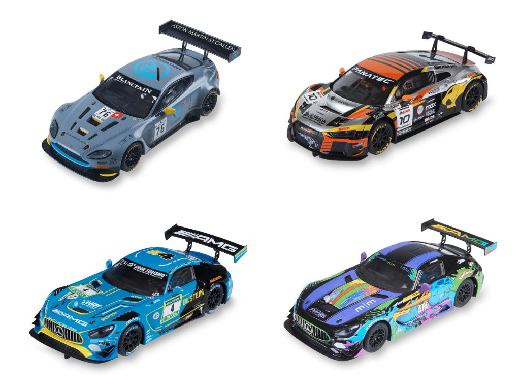 SCX Classic | GT3 Race Cars | Bundle 10 | 1/32 Slot Cars