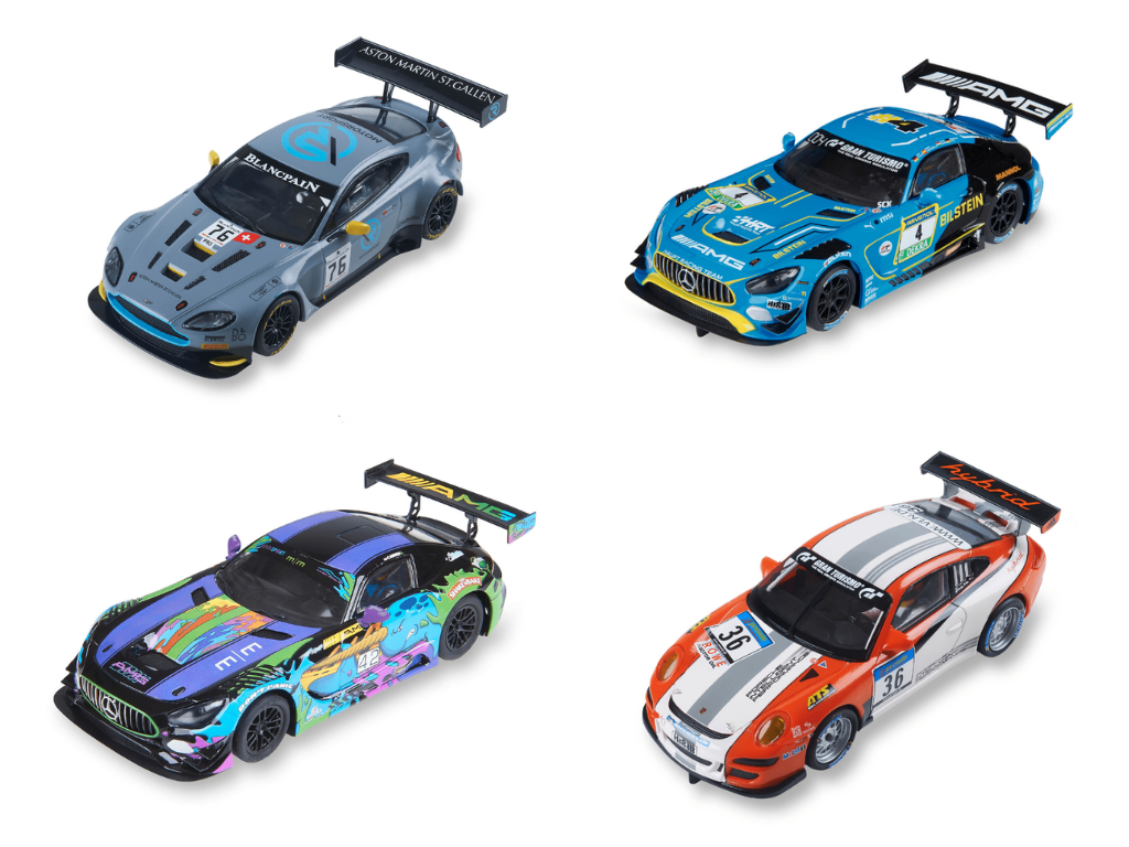 SCX Classic | GT3 Race Cars | Bundle 12 | 1/32 Slot Cars