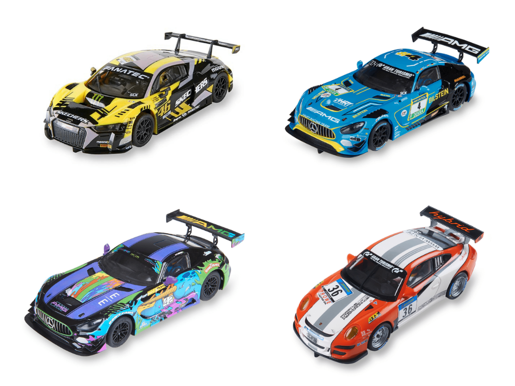 SCX Classic | GT3 Race Cars | Bundle 13 | 1/32 Slot Cars