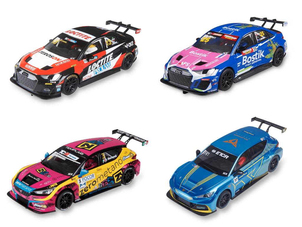 SCX Classic | Touring Cars | Bundle 16 | 1/32 Slot Cars