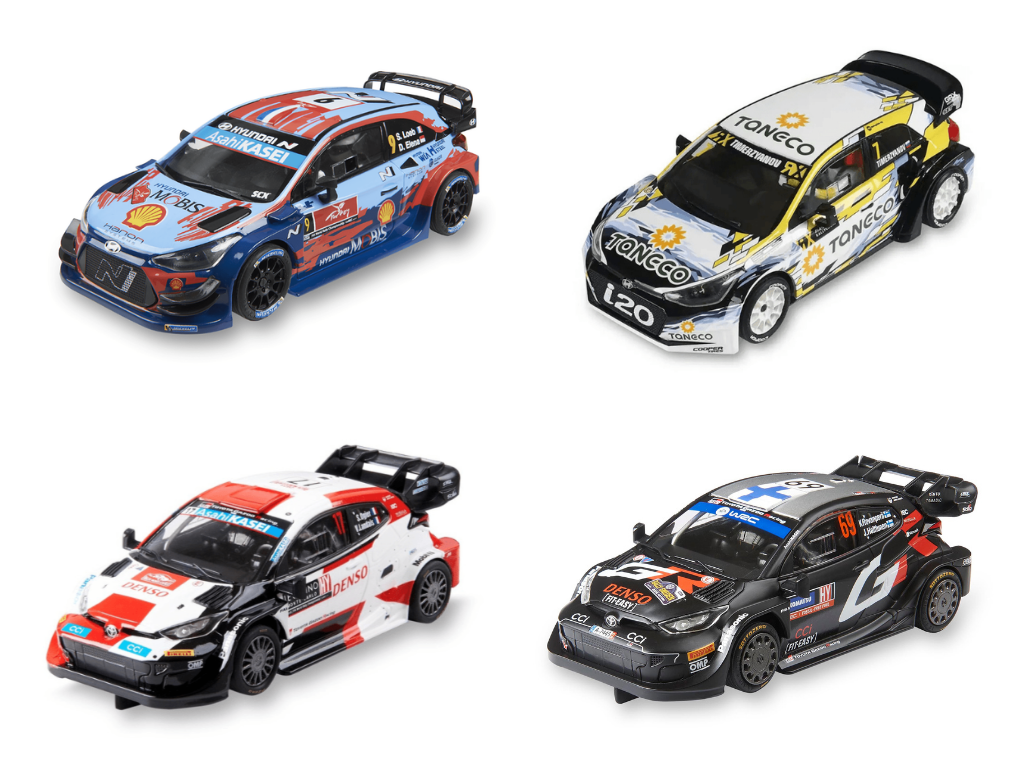 SCX Classic | Rally Cars | Bundle 19 | 1/32 Slot Cars