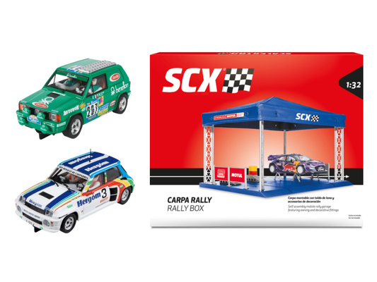 SCX Advance | Classic Rally Car Set | Bundle 4 | 1/32 Slot Cars