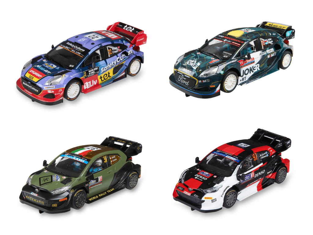 SCX Classic | WRC Rally Cars | Bundle 6 | 1/32 Slot Cars