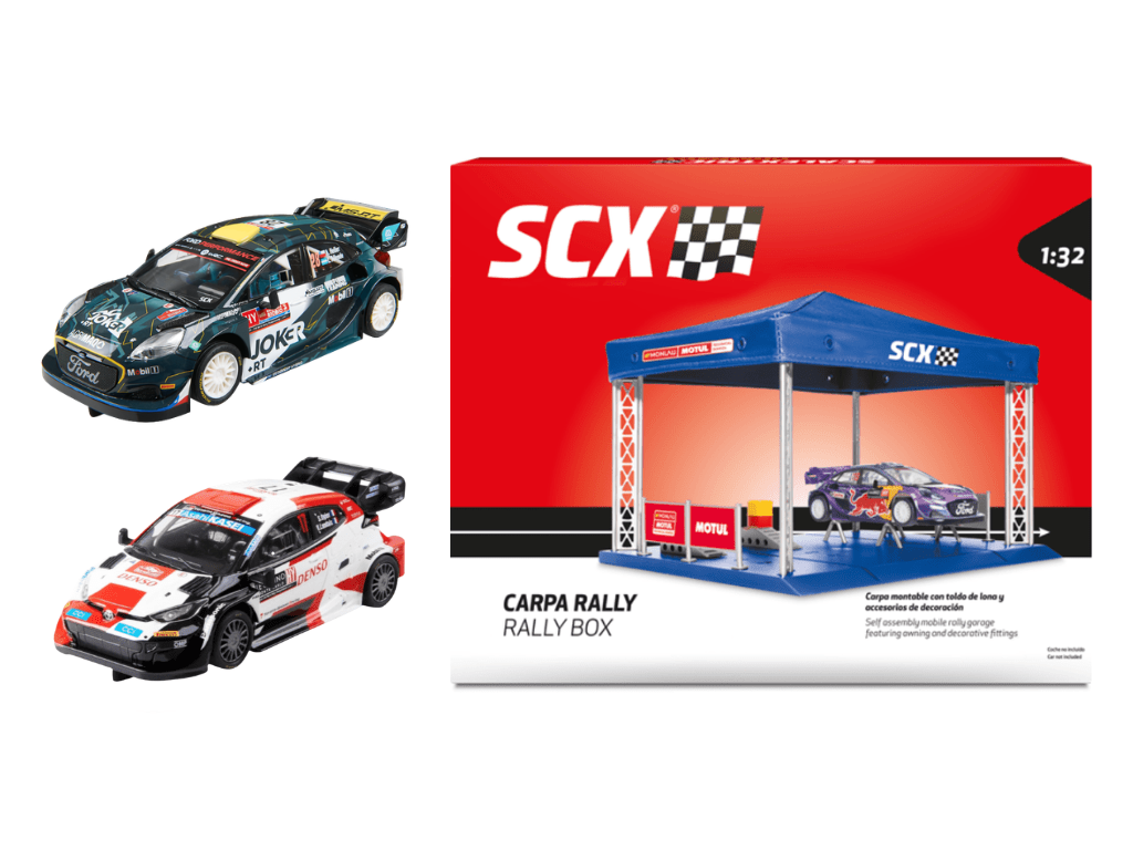 SCX Classic | WRC Rally Car Set | Bundle 8 | 1/32 Slot Cars