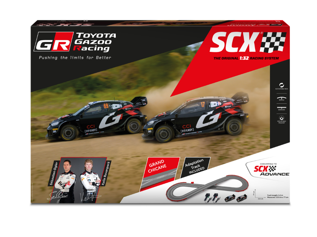 SCX Classic | Toyota Gazoo Racing | U10571 | 1/32 Slot Car Racing Set