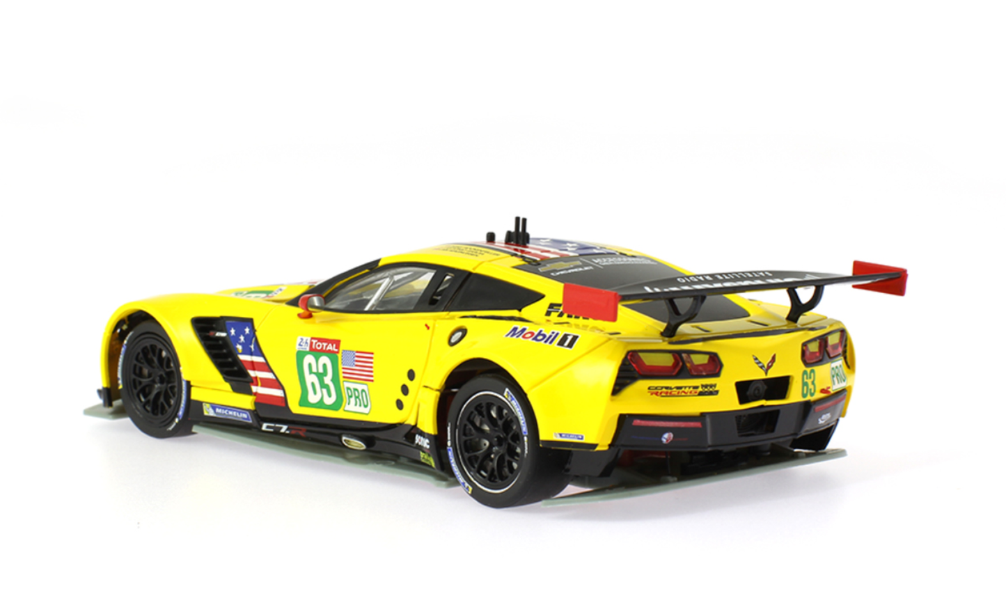 Scaleauto | Chevrolet Corvette C7.R | #63 Corvette Racing | R Series | SC-6238R | 1/32 Scale Slot Car
