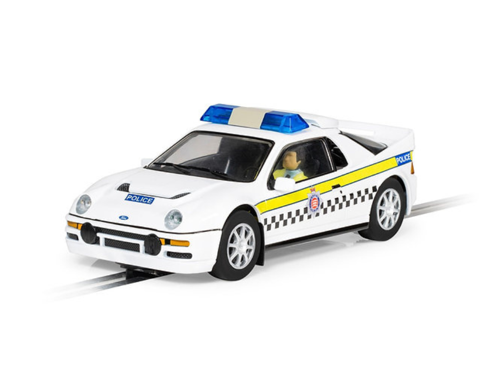 Scalextric | Ford RS200 | Essex Police (UK) | C4341 | 1/32 Scale Slot Car