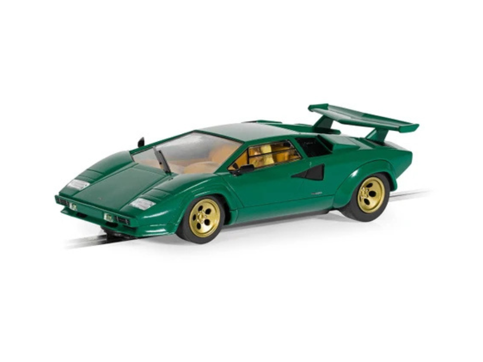 Scalextric | Lamborghini Countach LP400 S | Green | C4500 | 1/32 Scale Slot Car