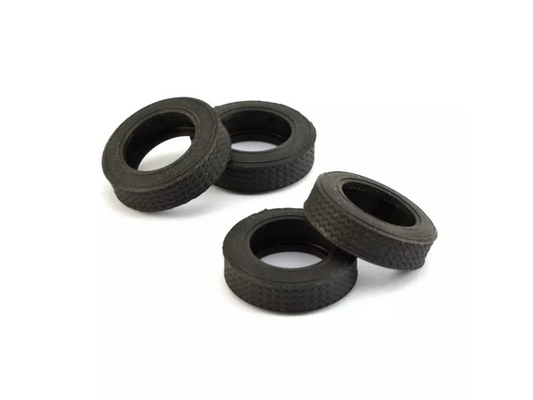 Scalextric | Tires - Rubber | VW Type 1 Beetle / Type 2 T1b Van | W10192* | 1/32 Slot Car Parts