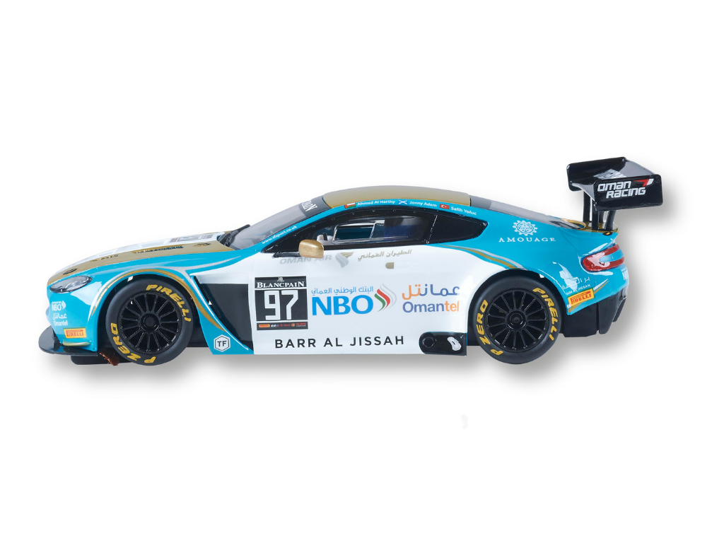 SCX Classic | Aston Martin V12 Vantage GT3 | #97 Oman Racing | U10394 | 1/32 Slot Car