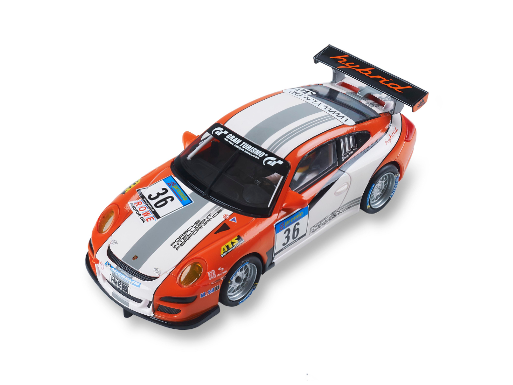 SCX Advance | Porsche 911 GT3 R Hybrid (997) | #36 Manthey Racing | E10395 | 1/32 Slot Car