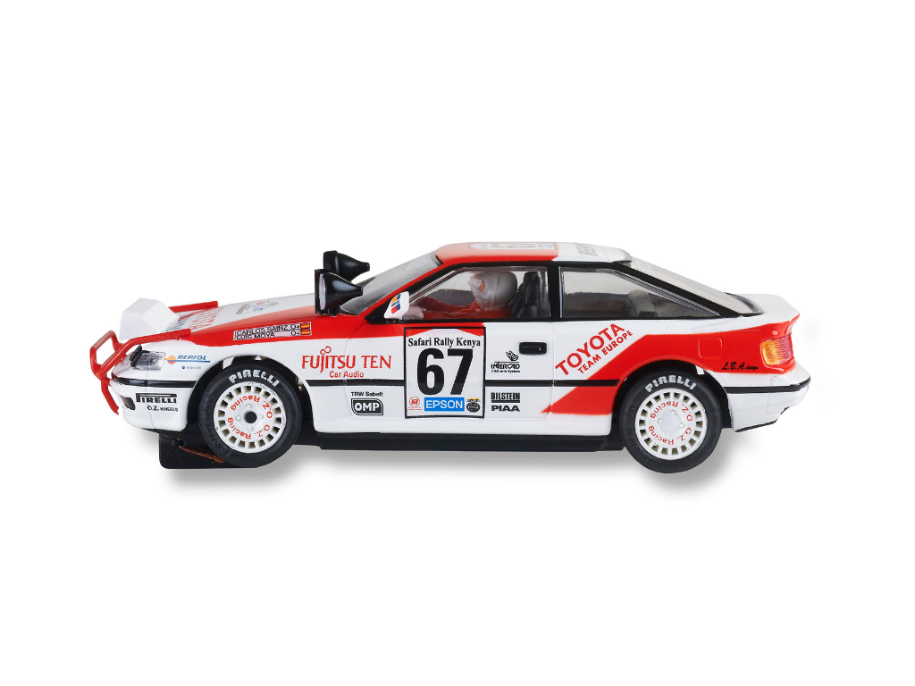 SCX Classic | Toyota Celica GT-4 (ST165) | #67 Toyota Team Kenya | U10396 | 1/32 Slot Car