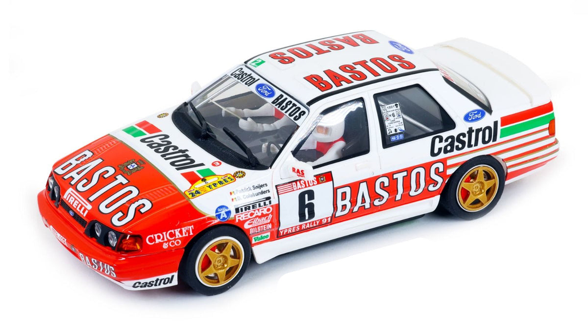 Avant Slot | Ford Sierra RS Cosworth 4x4 | #6 Bastos Rally Team | 52506 | 1/32 Scale Slot Car