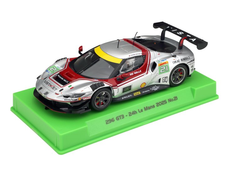 Avant Slot | Ferrari 296 GT3 | #21 Vista AF Corse | 52305a | 1/32 Scale Slot Car