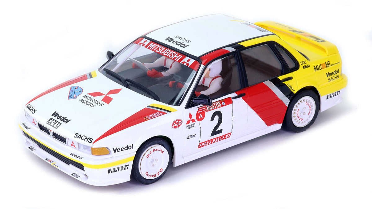 Avant Slot | Mitsubishi Galant VR-4 | #2 Ralliart Germany | 52204 | 1/32 Scale Slot Car