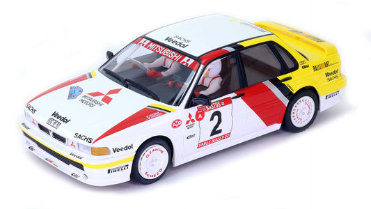 Avant Slot | Mitsubishi Galant VR-4 | #2 Ralliart Germany | 52204 | 1/32 Scale Slot Car
