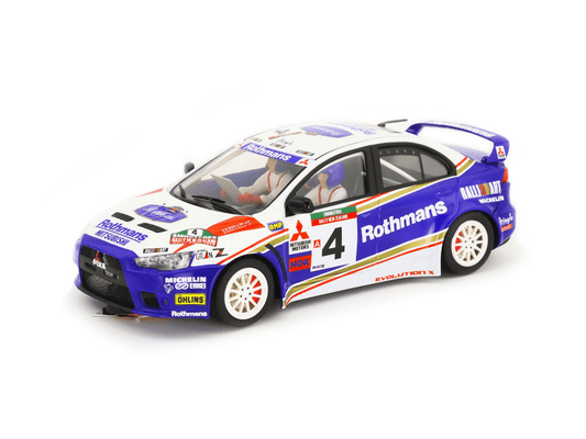 Avant Slot | Mitsubishi Lancer Evolution X | #4 Rothmans Ralliart | 50810 | 1/32 Scale Slot Car