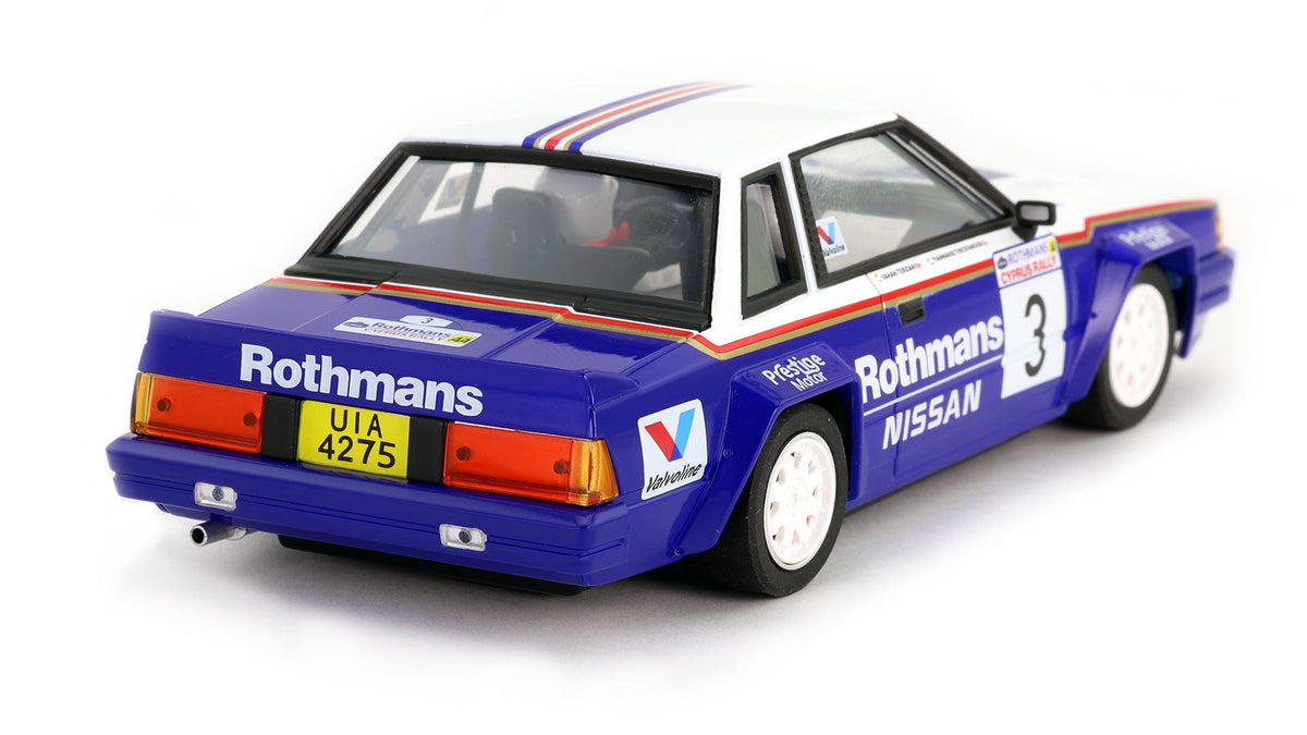 Avant Slot | Nissan 240RS | 3 Rothmans Rally Team | 52106 | 1/32 Scale Slot Car