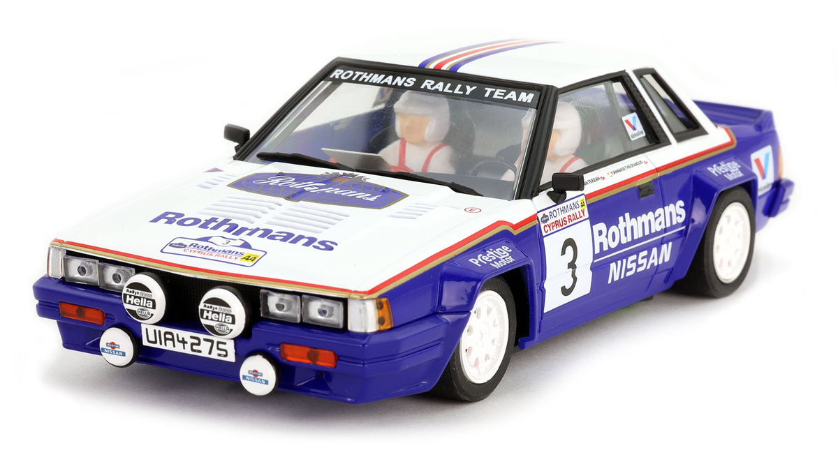Avant Slot | Nissan 240RS | 3 Rothmans Rally Team | 52106 | 1/32 Scale Slot Car