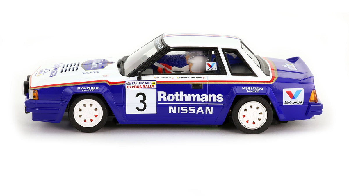 Avant Slot | Nissan 240RS | 3 Rothmans Rally Team | 52106 | 1/32 Scale Slot Car