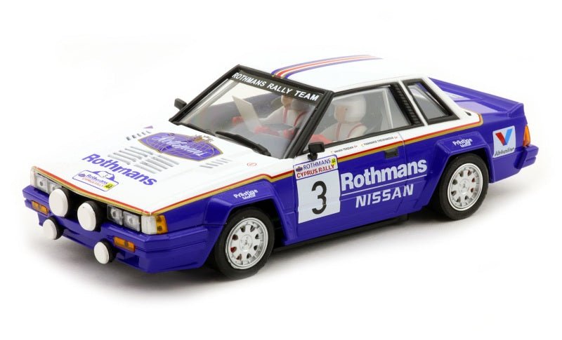 Avant Slot | Nissan 240RS | 3 Rothmans Rally Team | 52106 | 1/32 Scale Slot Car