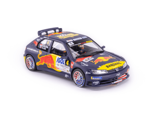 Avant Slot | Peugeot 306 Maxi | #4 Red Bull Bardahl | 52803 | 1/32 Scale Slot Car