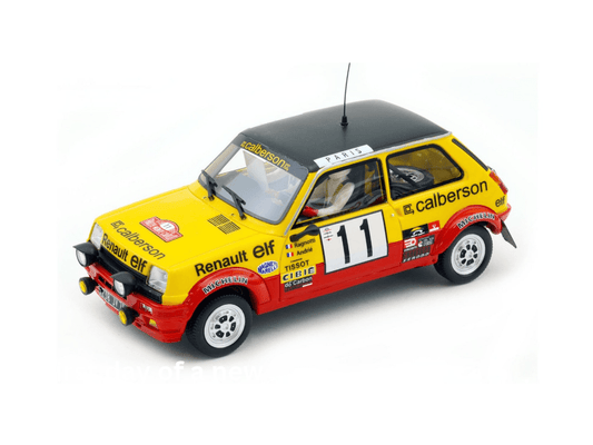 Avant Slot | Renault 5 Alpine | #11 Renault Elf Calberson | Exclusive Series | WRC002a | 1/32 Scale Slot Car