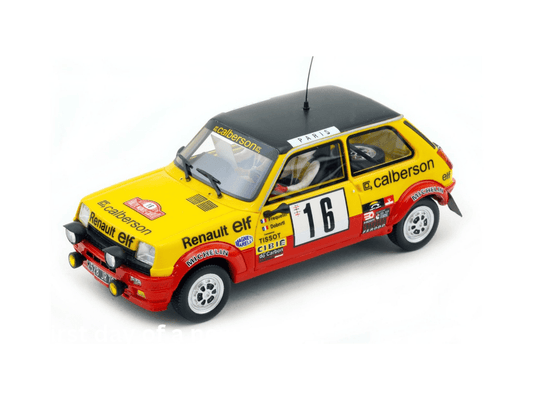 Avant Slot | Renault 5 Alpine | #16 Renault Elf Calberson | Exclusive Series | WRC002b | 1/32 Scale Slot Car