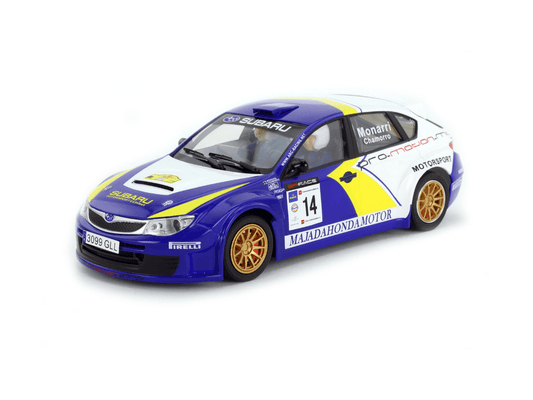 Avant Slot | Subaru Impreza WRX STI N14 (GR) | #14 Chefo Abella | 51013 | 1/32 Scale Slot Car