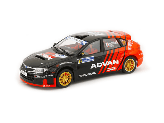 Avant Slot | Subaru Impreza WRX STI R4 (GR) | #23 Advan Rally | 51014 | 1/32 Scale Slot Car
