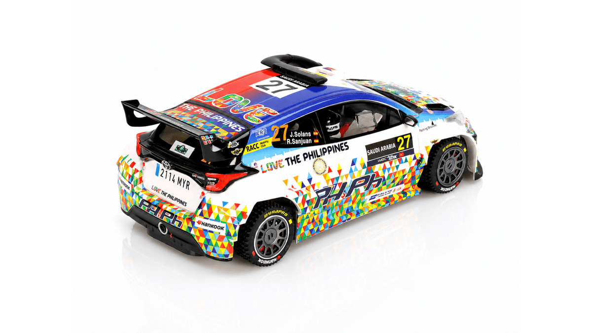 Avant Slot | Toyota GR Yaris Rally2 | 27 PH.Ph WRT | 52612 | 1/32 Scale Slot Car