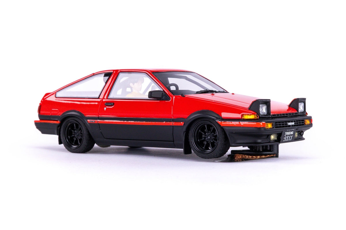Avant Slot | Toyota Sprinter Trueno GT APEX (AE86) | Red | Ranz Collection | JDM03b | 1/32 Scale Slot Car