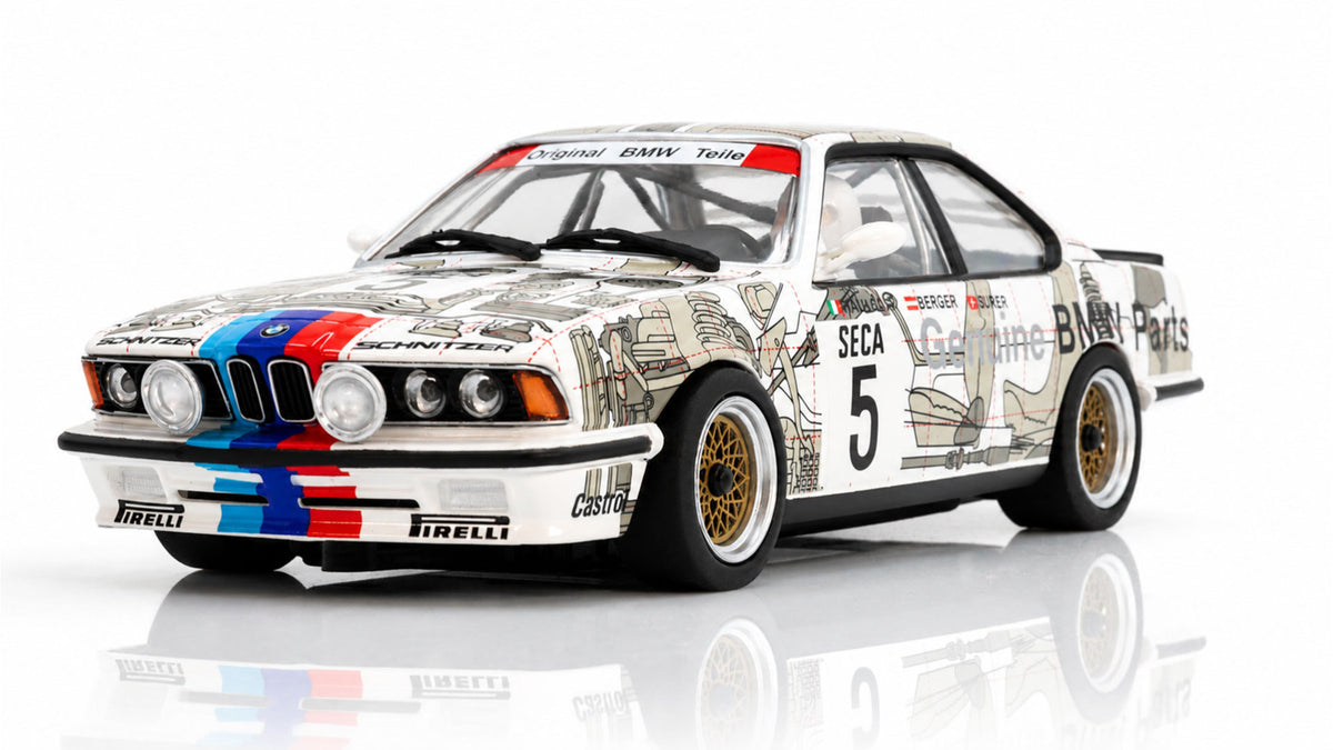 Avant Slot | BMW 635 CSi | #5 BMW Belgium | 51707 | 1/32 Scale Slot Car