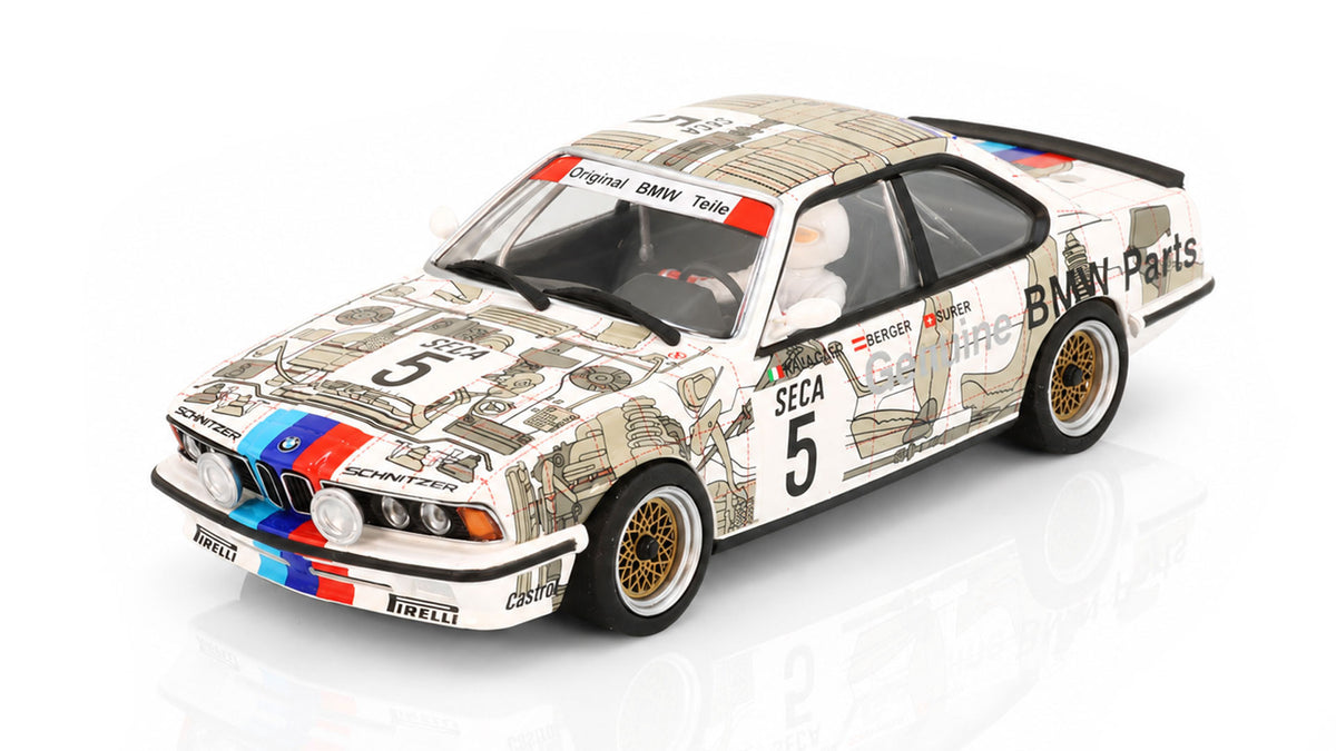 Avant Slot | BMW 635 CSi | #5 BMW Belgium | 51707 | 1/32 Scale Slot Car