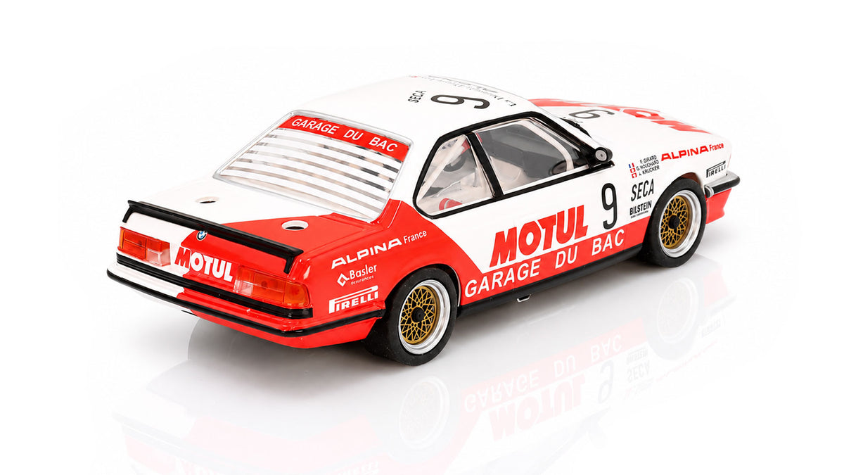 Avant Slot | BMW 635 CSi | #9 Motul Garage Du Bac | 51708 | 1/32 Scale Slot Car