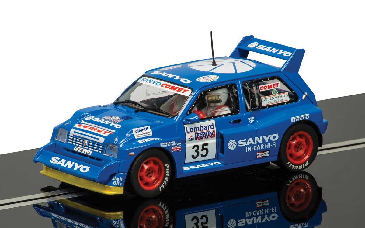 Scalextric | Tires - Rubber | Ford RS200 / MG Metro 6R4 | W10144* | 1/32 Slot Car Parts