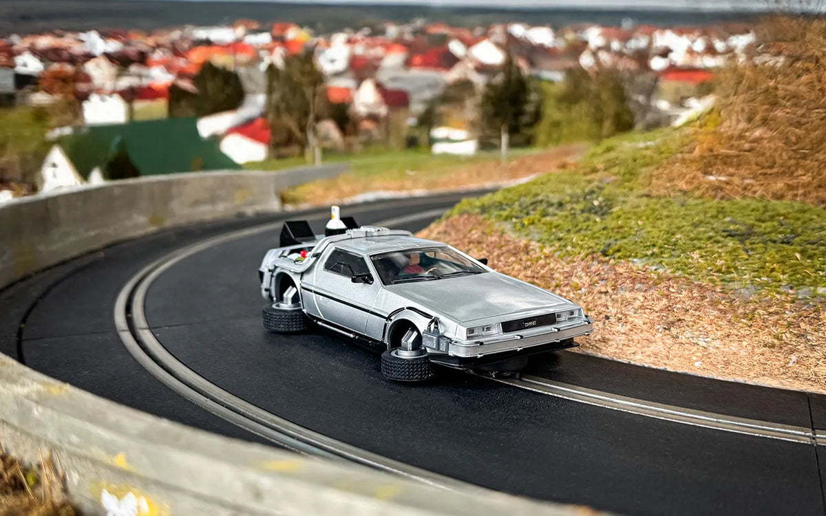 Scalextric | DeLorean DMC 12 (1982) | Back to the Future Part II (1989) | C4541 | 1/32 Scale Slot Car