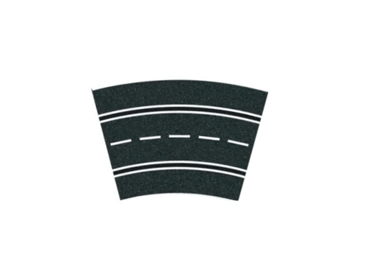 Carrera 124 & 132 | Curved Track - R2 / 30° | x1 Pack | No Manufacturer Packaging | 20572*