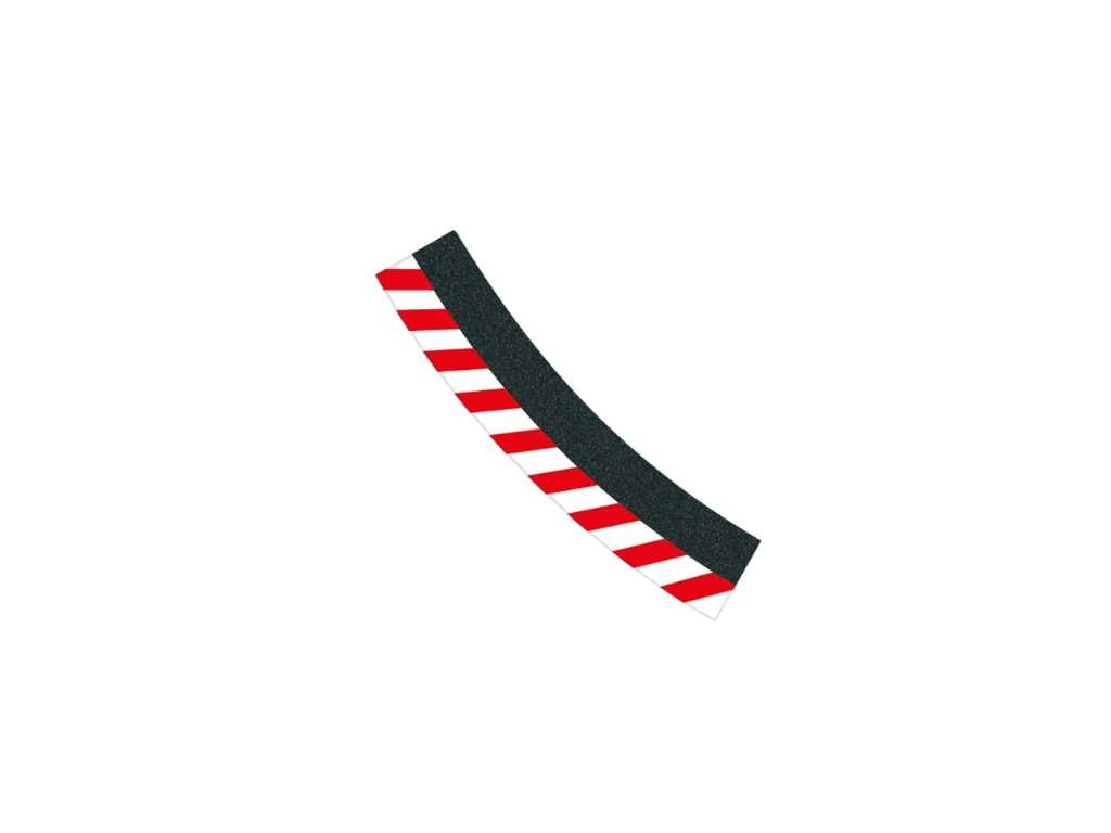 Carrera 124 & 132 | Outside Shoulder for Curve 3/30° x6 Pack | Includes End Pieces x2 | 20563