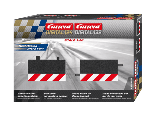 Carrera 124 & 132 | Shoulder for Digital Track Accessories - Connecting & Complement Sections | x1 Pair | 30358