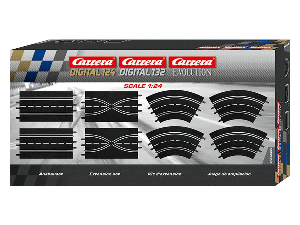 Carrera 124 & 132 | Track Extension Set - 1 | x8 Pack | 26953