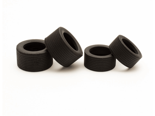 Carrera 124 | Rubber Tires | Ford GT40 - Treaded | x4 Pack | 85467