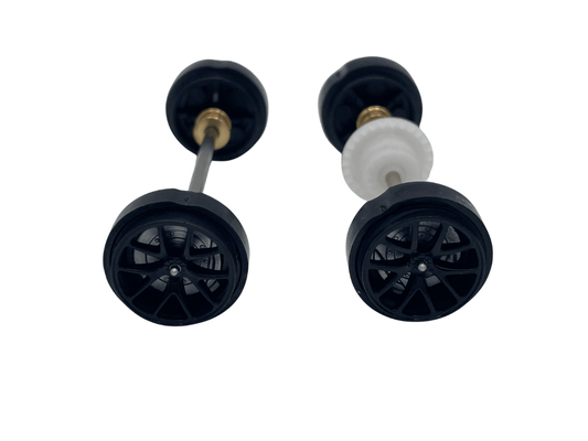 Carrera 132 | Axle Assembly - Front & Rear | BMW M4 DTM | 36 Samsung | 30835 / 27571