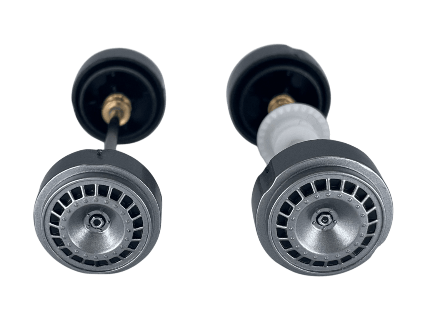 Carrera 132 | Axle Assembly - Front & Rear | Ford Mustang GTY | 1/32 Slot Car Parts