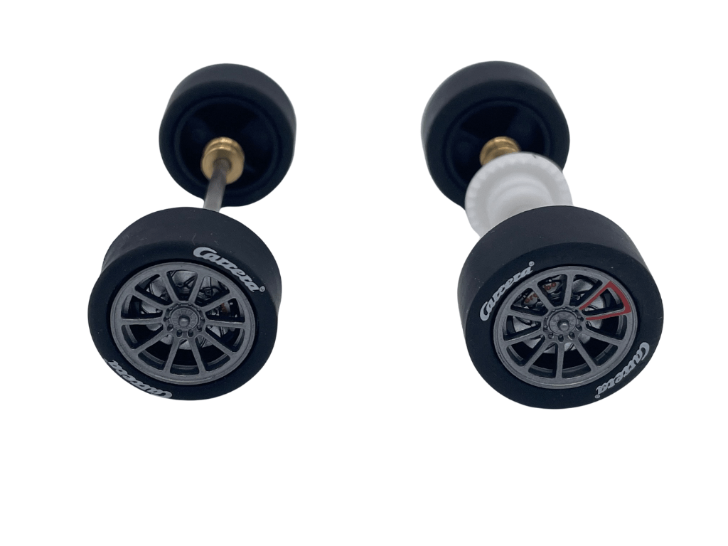 Carrera 132 | Axle Assembly - Front & Rear | Lamborghini Huracán GT3 / GT3 Evo | 12 Ombra Racing | 31030 / 27706