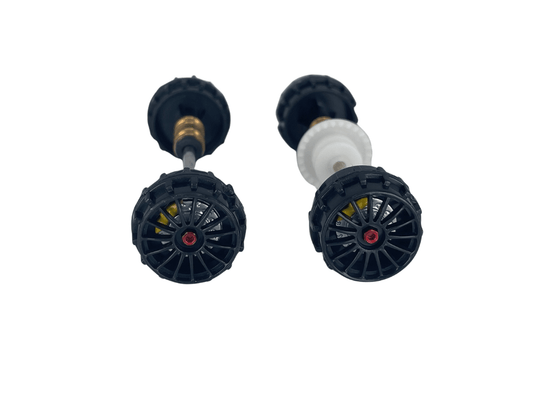 Carrera 132 | Axle Assembly - Front & Rear | Mercedes-Benz SLR McLaren 722 GT | 1/32 Slot Car Parts